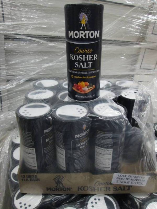 Case of 12 Morton 1lb Shaker Contai...