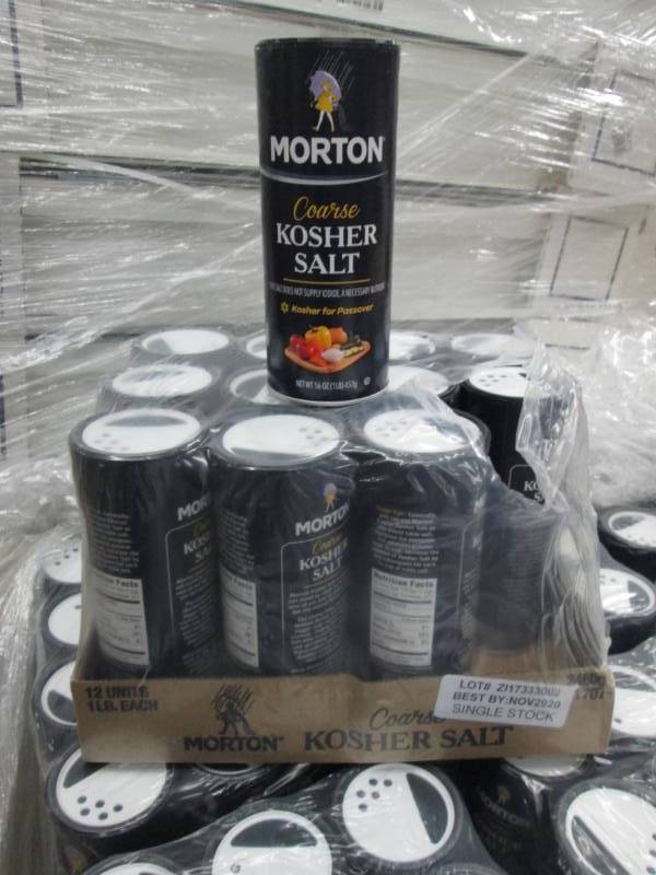 Case of 12 Morton 1lb Shaker Contai...