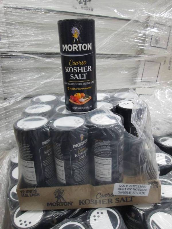 Case of 12 Morton 1lb Shaker Contai...