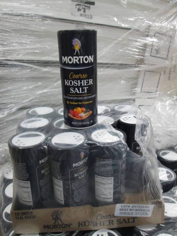 Case of 12 Morton 1lb Shaker Contai...