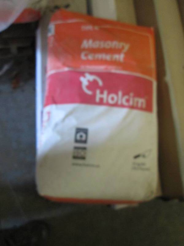 Lot of 2 Holcim Masonry Cement Type...