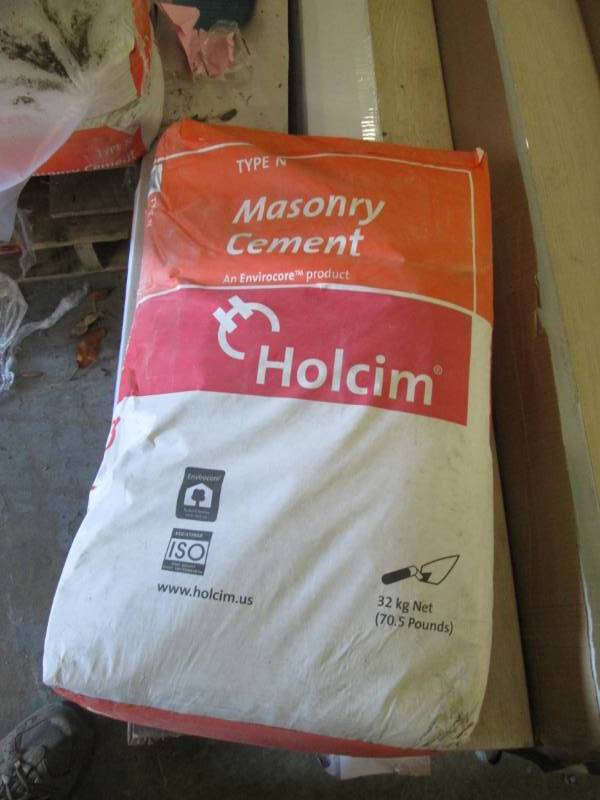 Lot of 2 Holcim Masonry Cement Type...