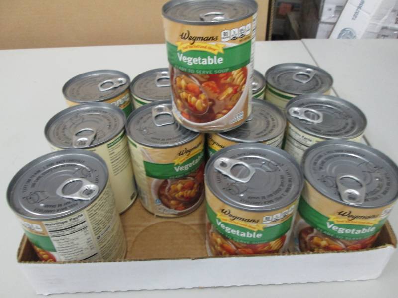 Case of 12 cans Wegmans Vegetable ...