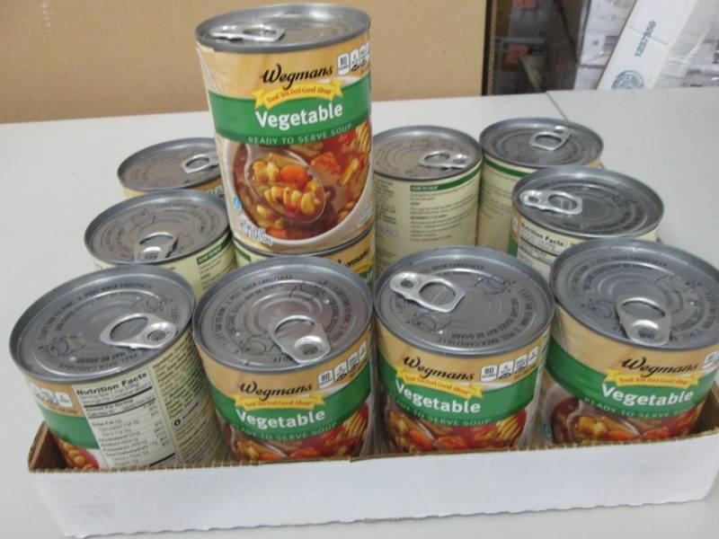 Case of 12 cans Wegmans Vegetable ...