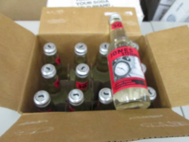 2 Cases of 12 Jones Stripped Cherry...