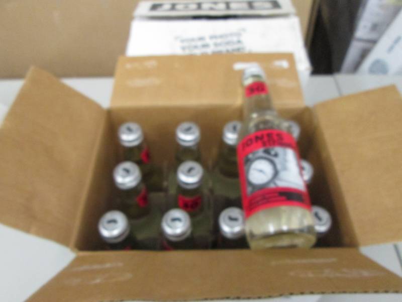 2 Cases of 12 Jones Stripped Cherry...
