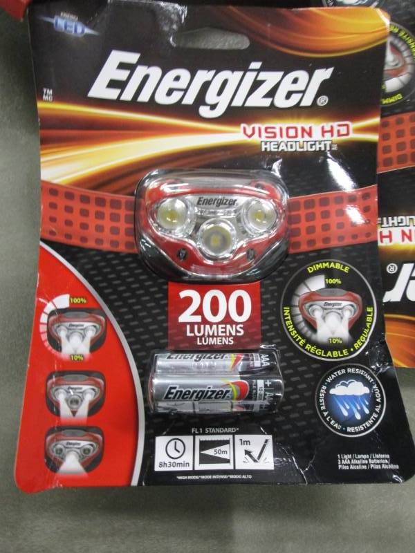 4 Energizer Vision HD Headlights Re...