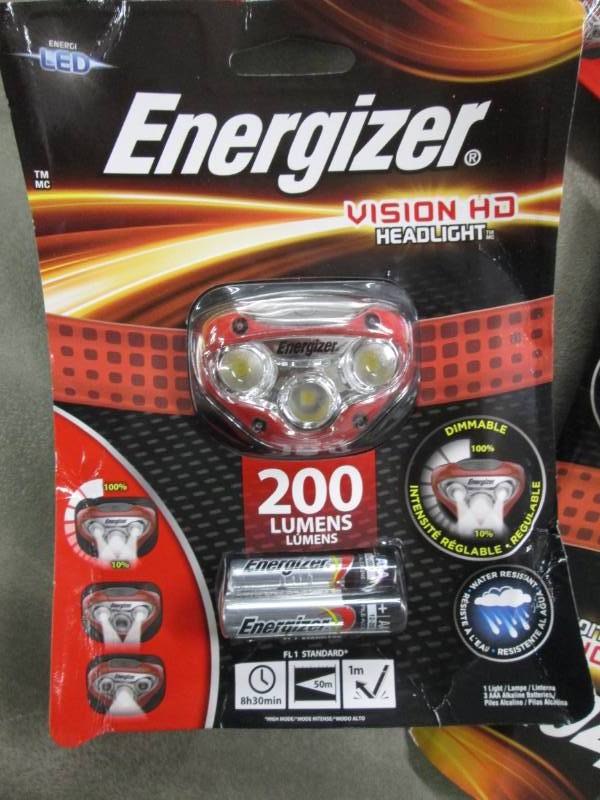 4 Energizer Vision HD Headlights Re...