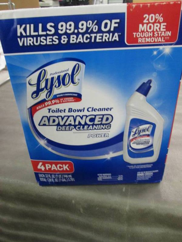 4 Pack Lysol Bowl Cleaner 32 fl oz ...