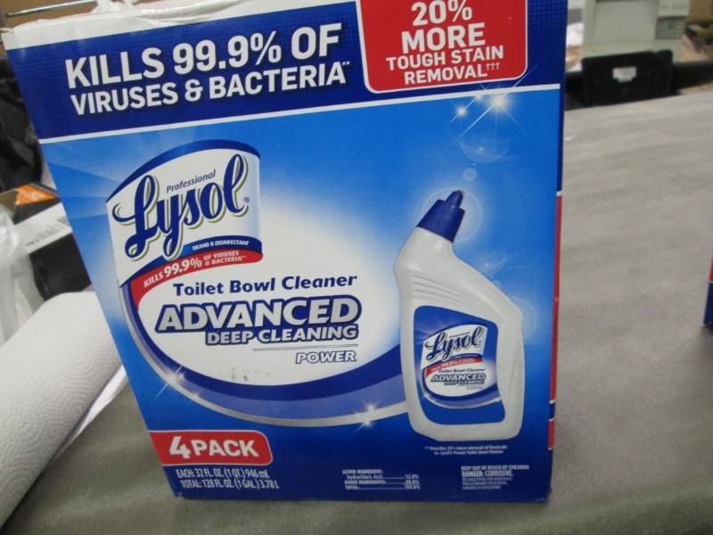 4 Pack Lysol Bowl Cleaner 32 fl oz ...