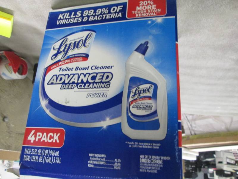 4 Pack Lysol Bowl Cleaner 32 fl oz ...