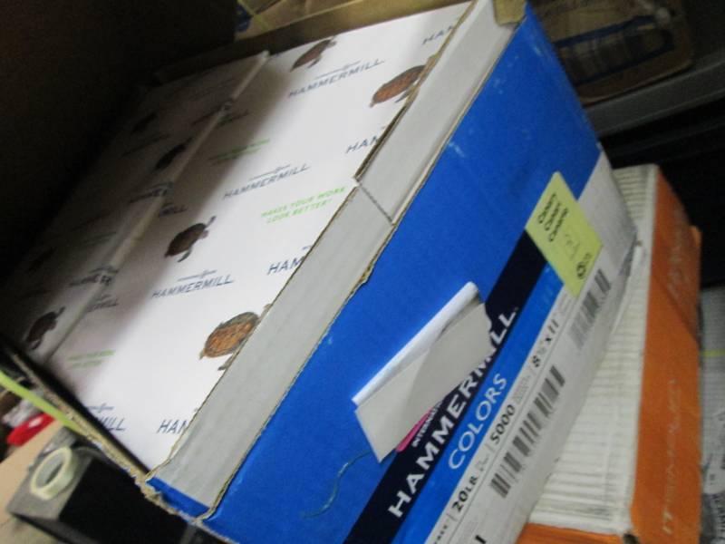8 Reams Hammermill Canary Copy Pape...