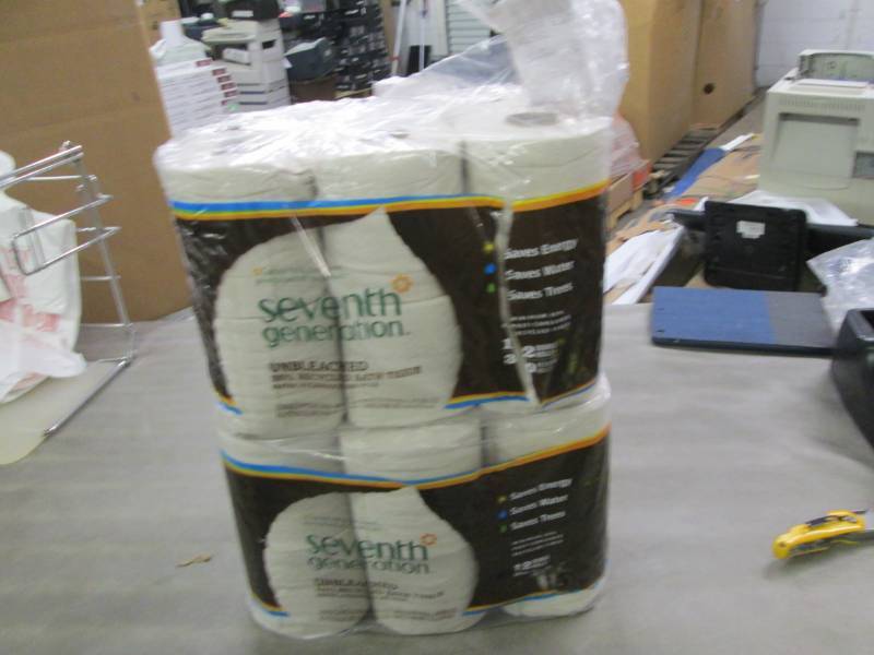24 Double Rolls Unbleached Seventh ...