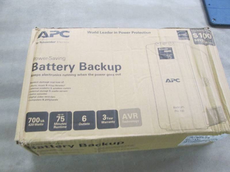 APC Power- Saving Battery Backup Re...