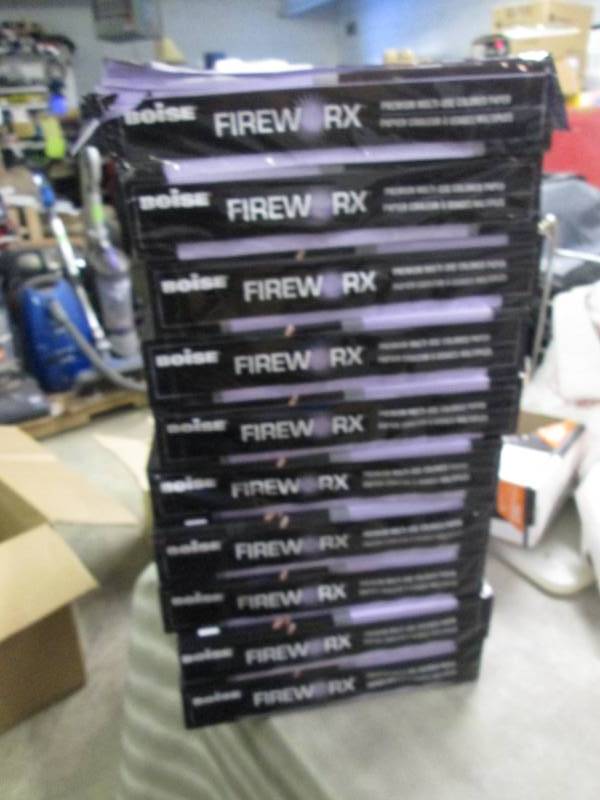 10 Reams Fireworx Lavender Paper...