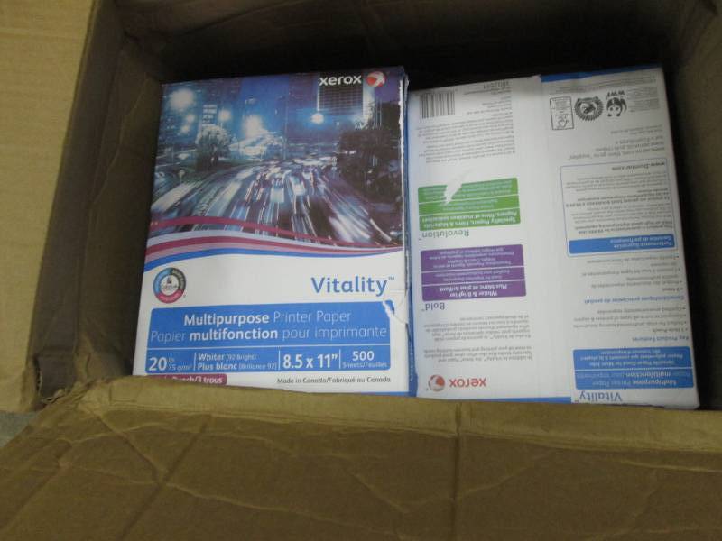 5 Reams 3 Hole Punched Vitality 20 ...