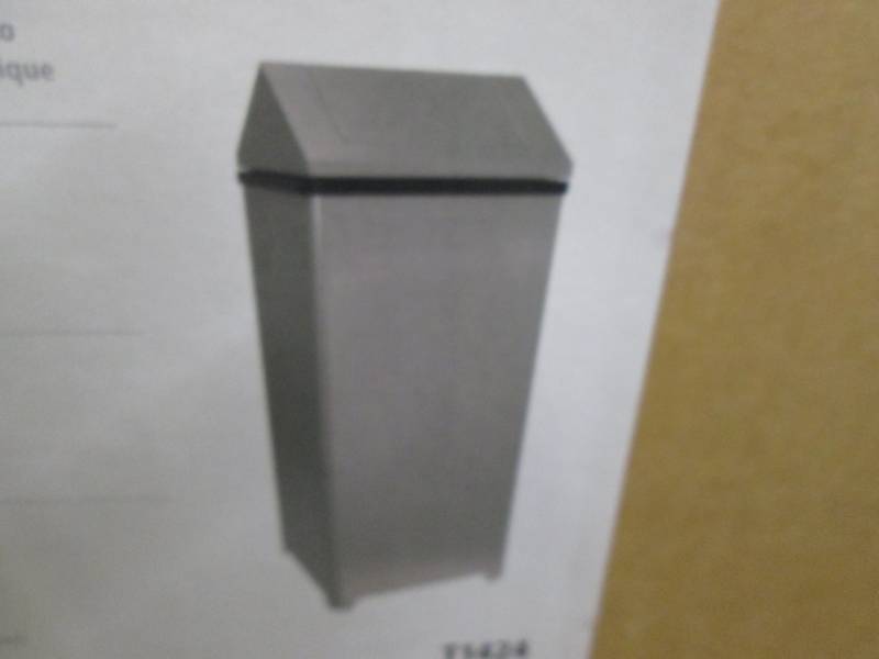 Stainless Steel Self Closing Trash ...