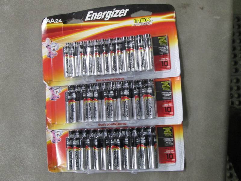 3 Packs of 24 Energizer AAA Max Bat...