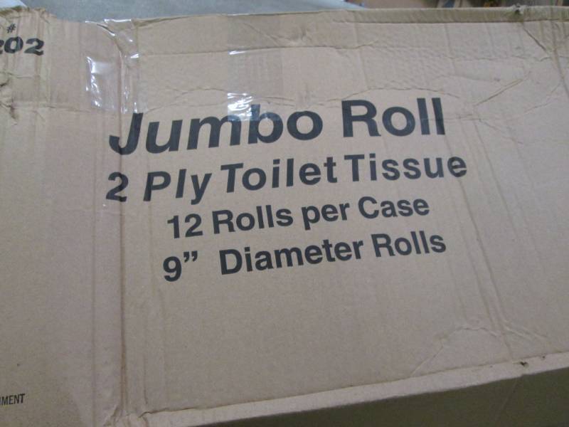 Damaged Case of 12 Jumbo Rolls 2 Pl...