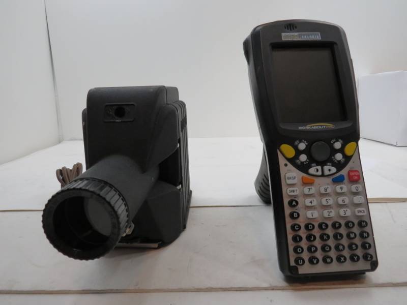 Lot with a scanner and a slide projector.