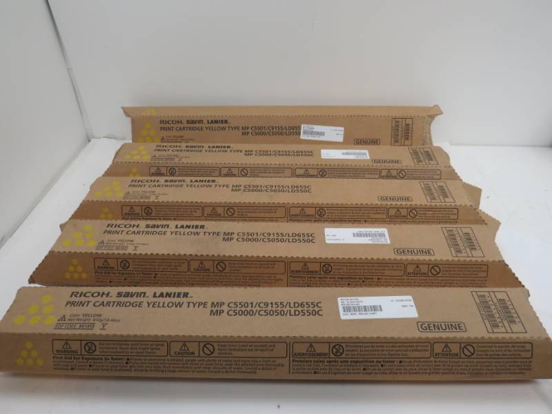 huge lot of toners with a multi cable adaptor