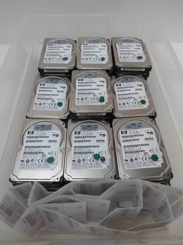 huge lot of 146GB hard drives and misc products for you