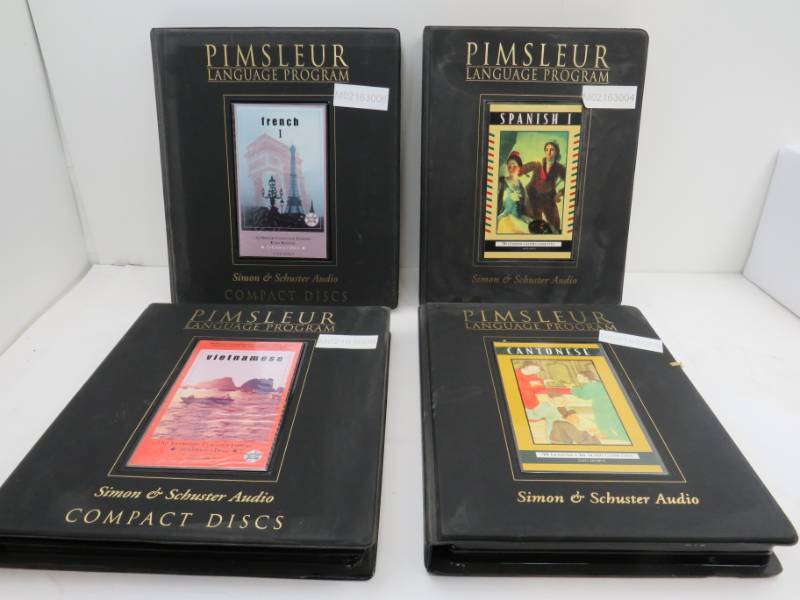 Pimsleur Language teacher on Tape. with Spanish, French and much more