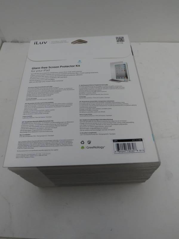 huge stack of ipad protectors