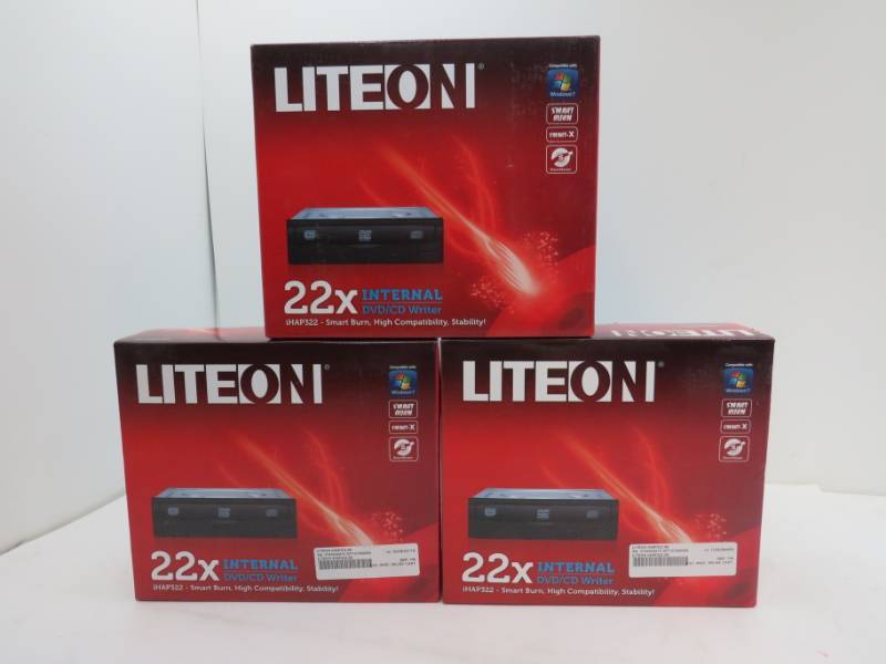 Lof of internal DVD players still in the box and ready to install plus more