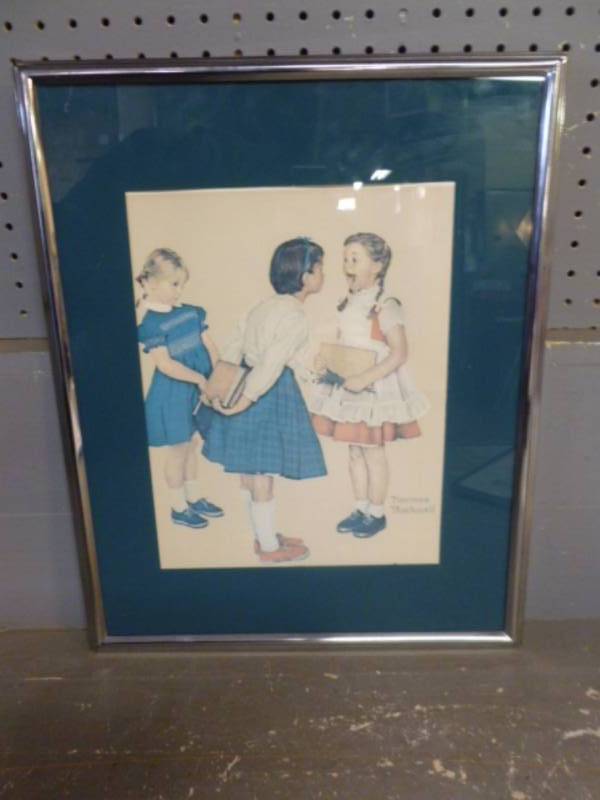 lot 85 image: Norman Rockwell Print