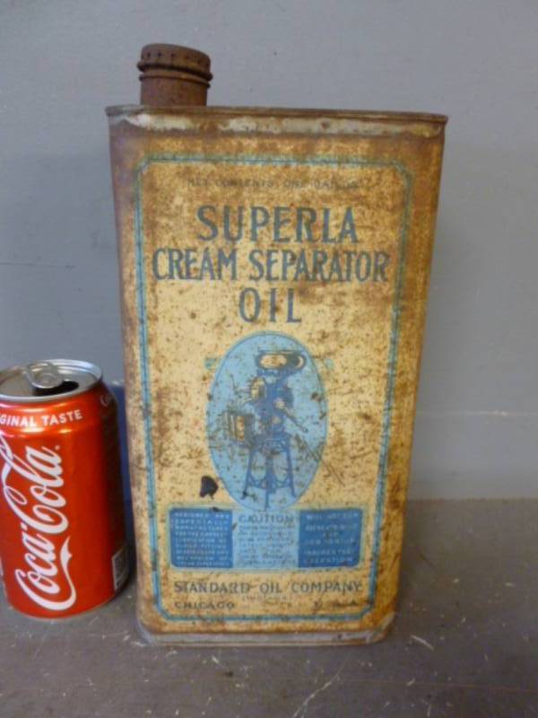 lot 94 image: Antique Oil Can