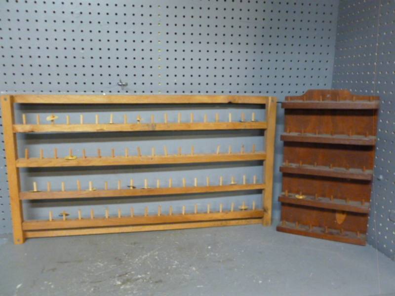 lot 218 image: Thread Racks