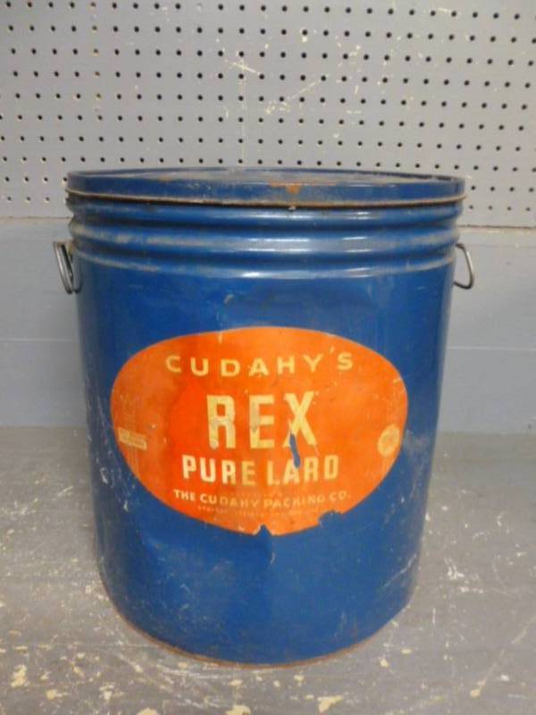 lot 242 image: Vintage Metal Container