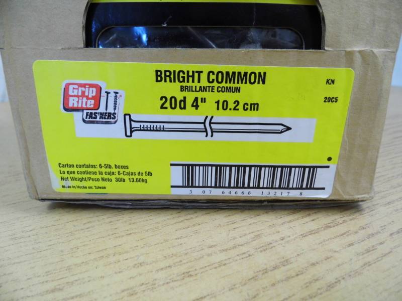 Grip Tite Bright Common Nails