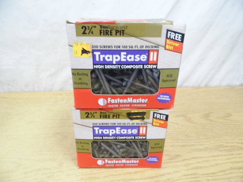 Grip Tite 2 Boxes Trap Ease Screws