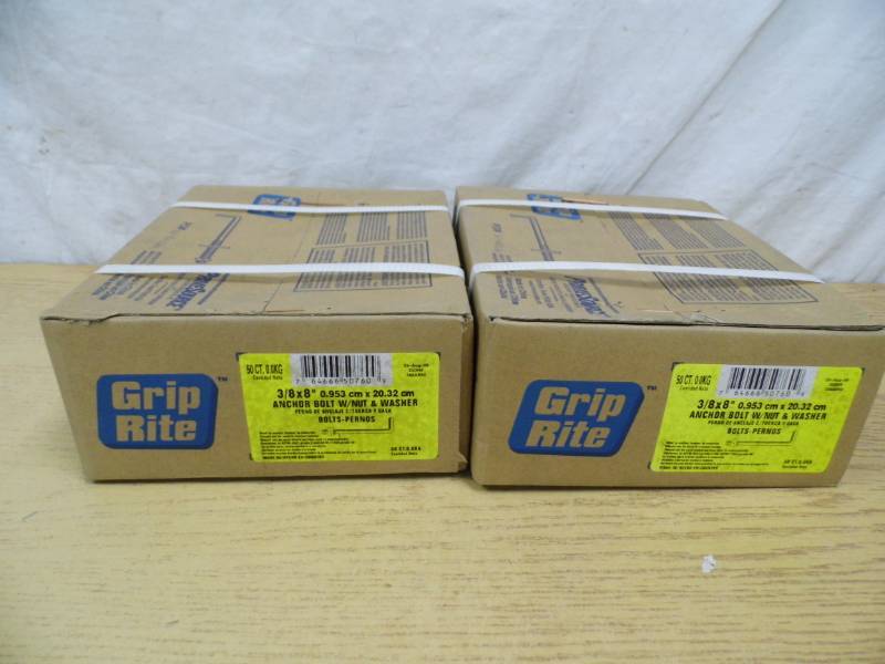 Grip Tite Anchor Bolts