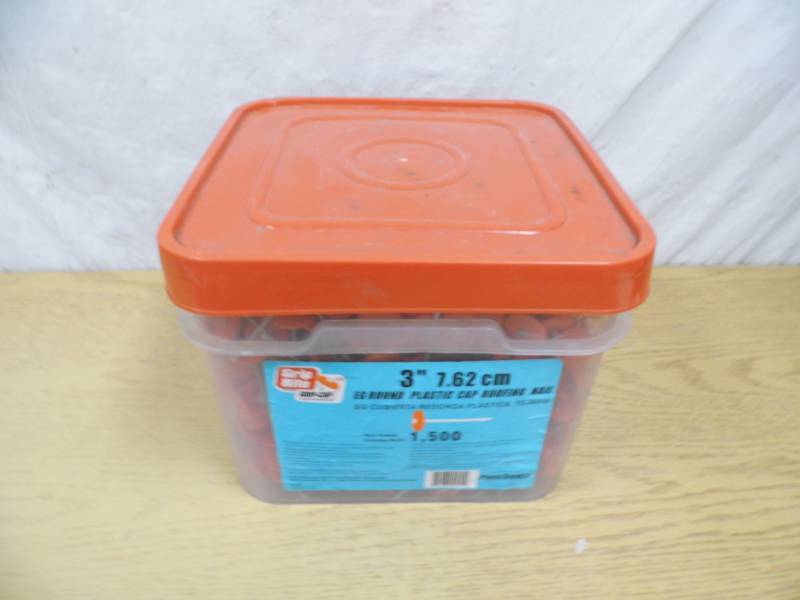 Grip Tite Plastic Cap Roofing Nails