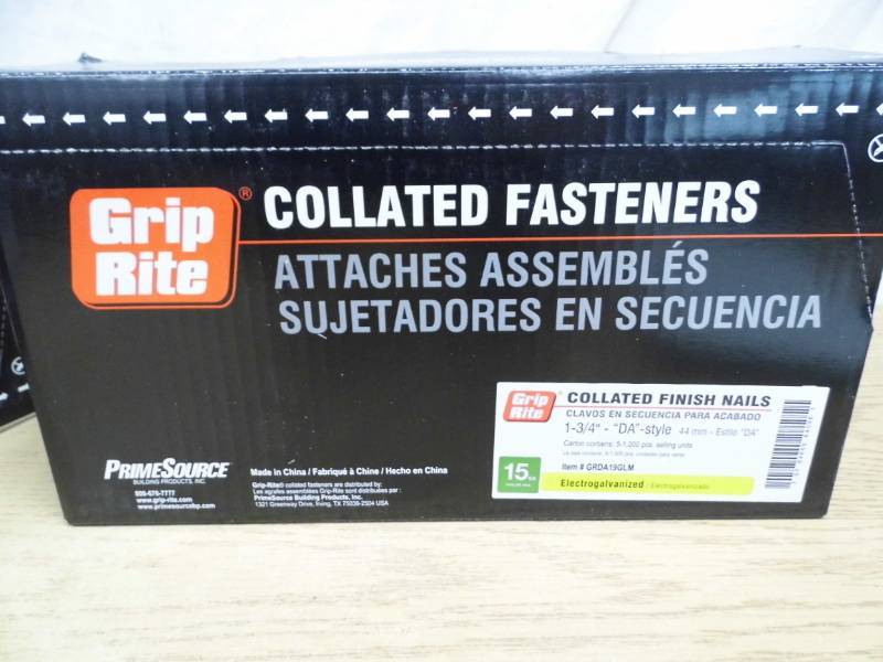 Grip Tite Collated Finish Nails