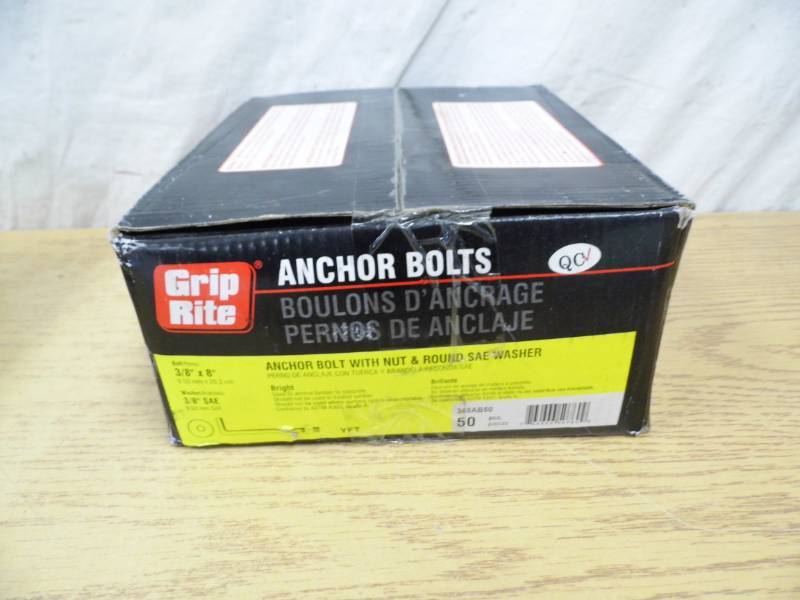 Grip Tite Anchor Bolts