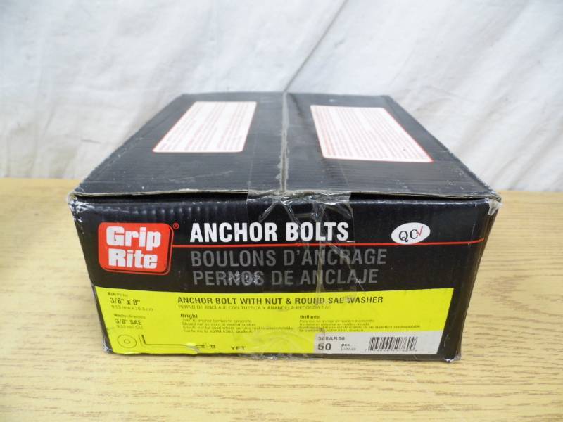 Grip Tite Anchor Bolts