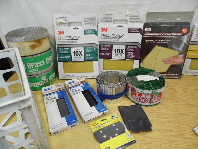 Assorted Sandpaper - Edging