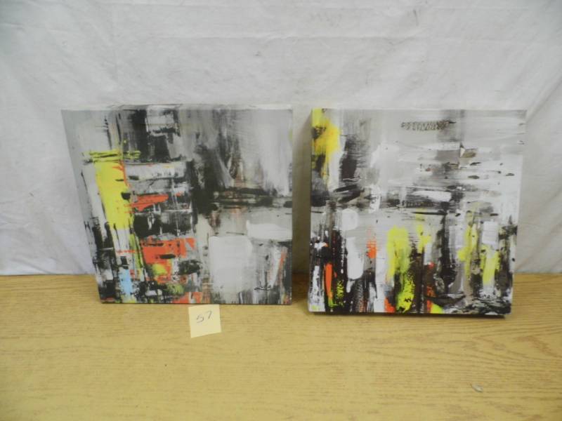 Lot of 2 Pc Art