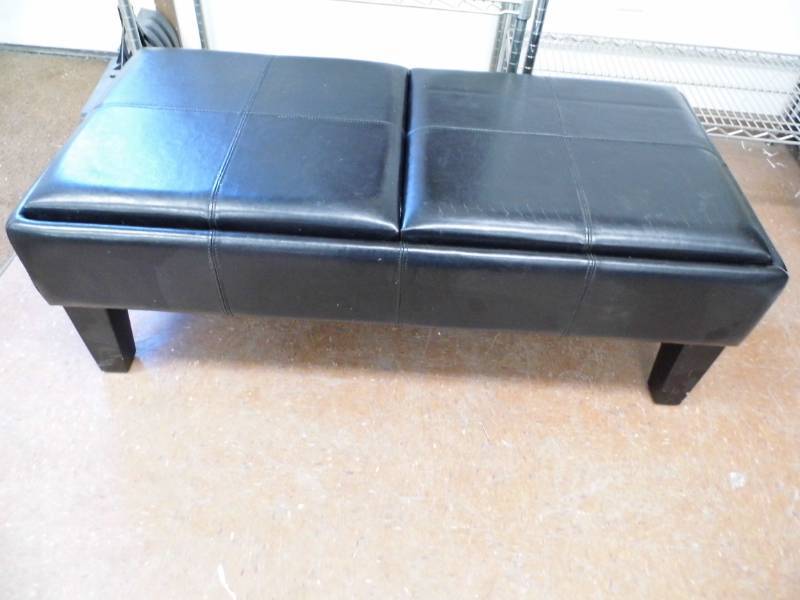 Leather Coffee Table