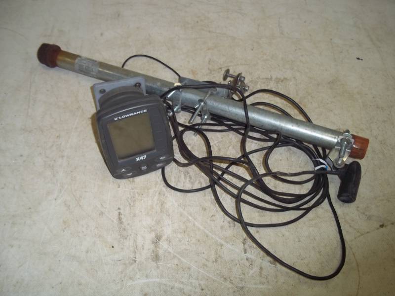 Depth Finder Lorwrance x47, consignor states works