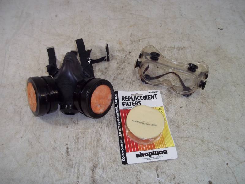Shop Goggles,  Willson Mask and Filters