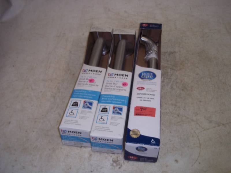 3 Home Care Grab Bars