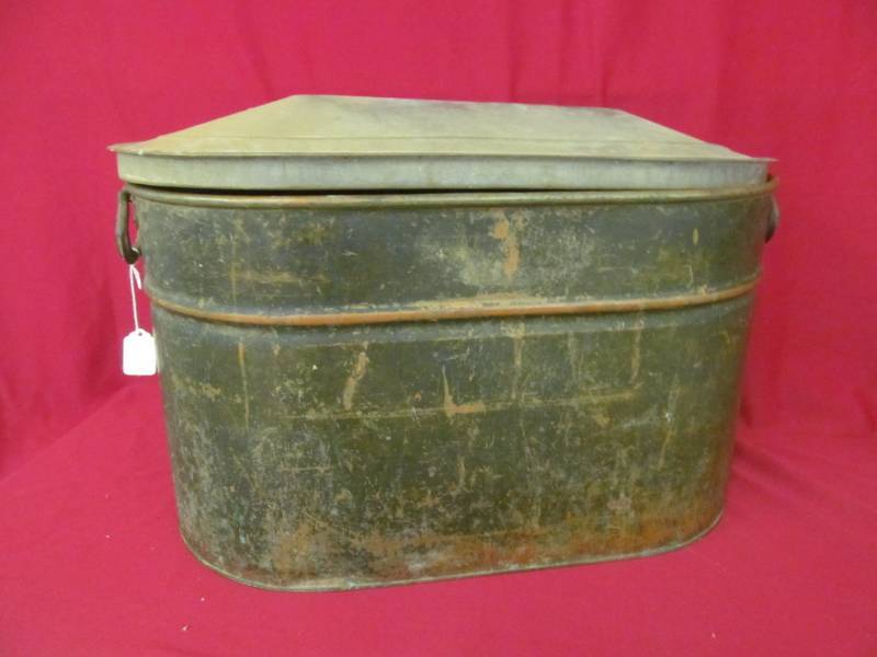 lot 31 image: old copper boiler