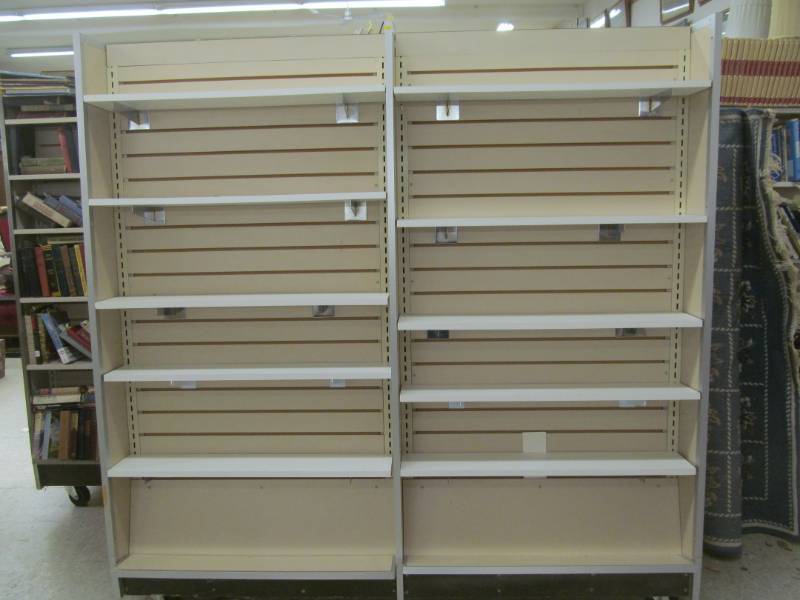 lot 38 image: commercial bookshelf