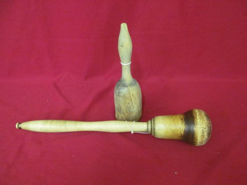 lot 93 image: vintage food mashers