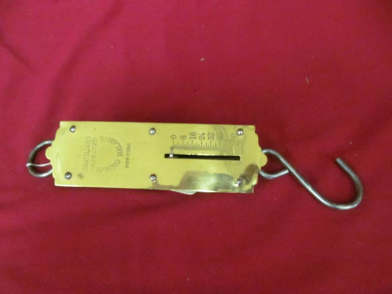 lot 94 image: hanging scale
